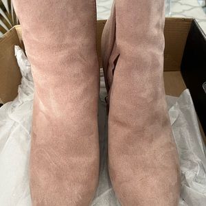 Fashion Nova Rose Suede Booties